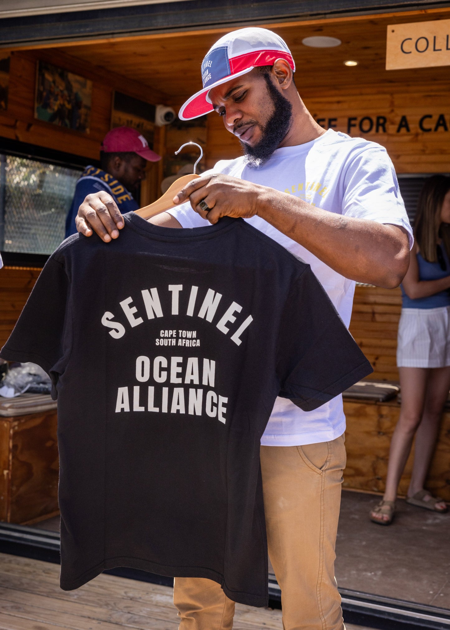 SOA Black Fan Tee