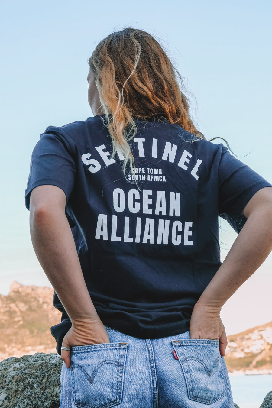 SOA Black & White Fan Tee