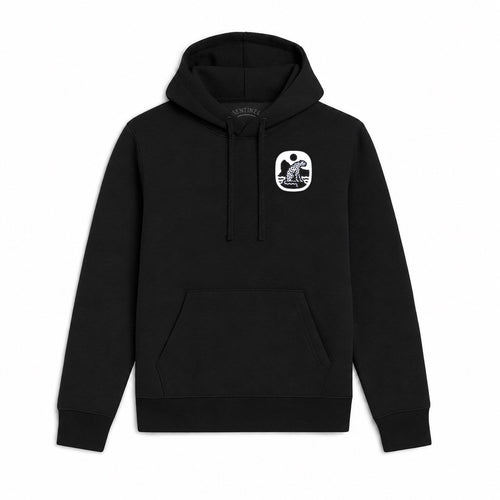 New Core Black Hoodie