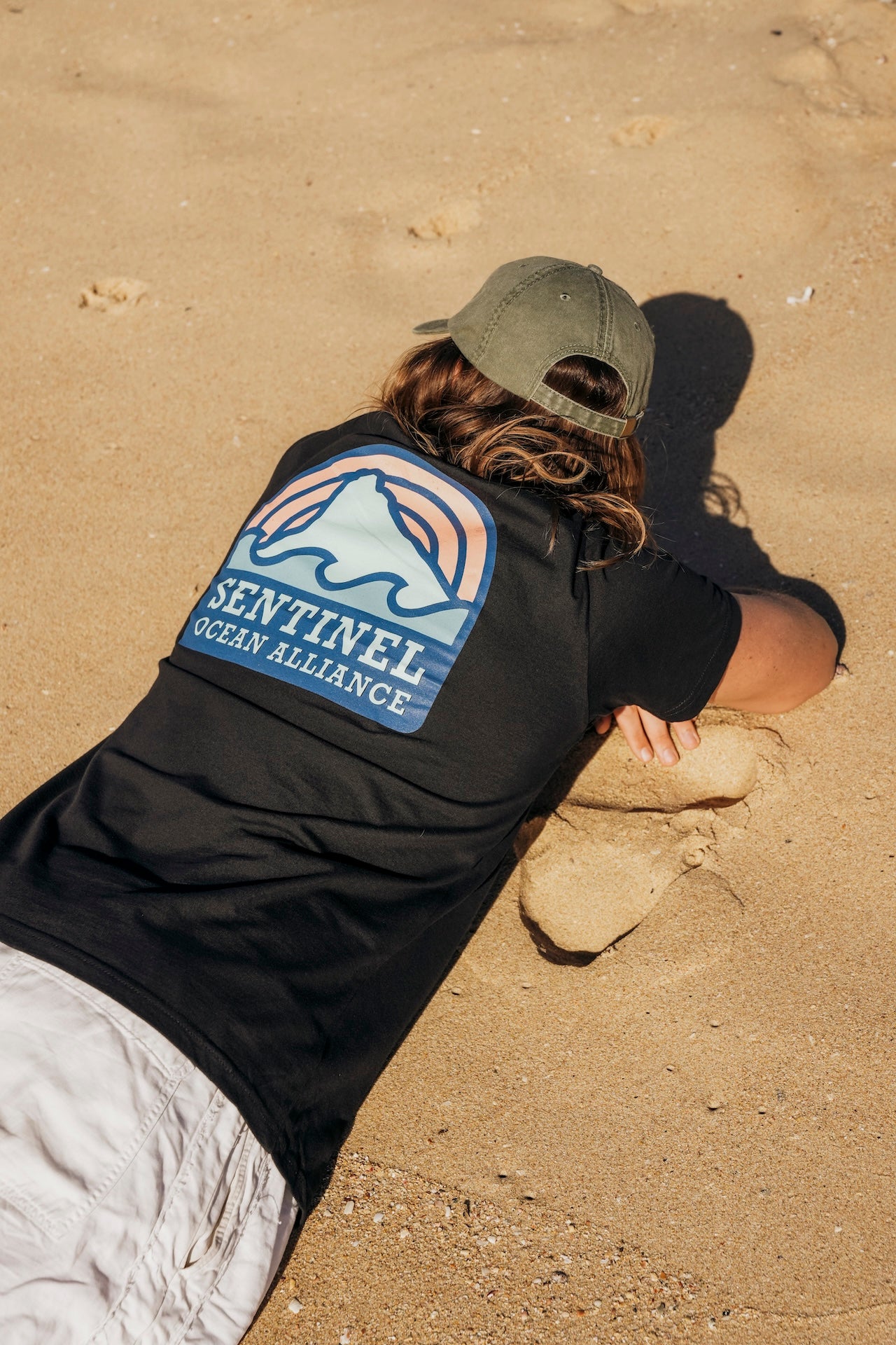 SOA Black Sunset Logo Tee