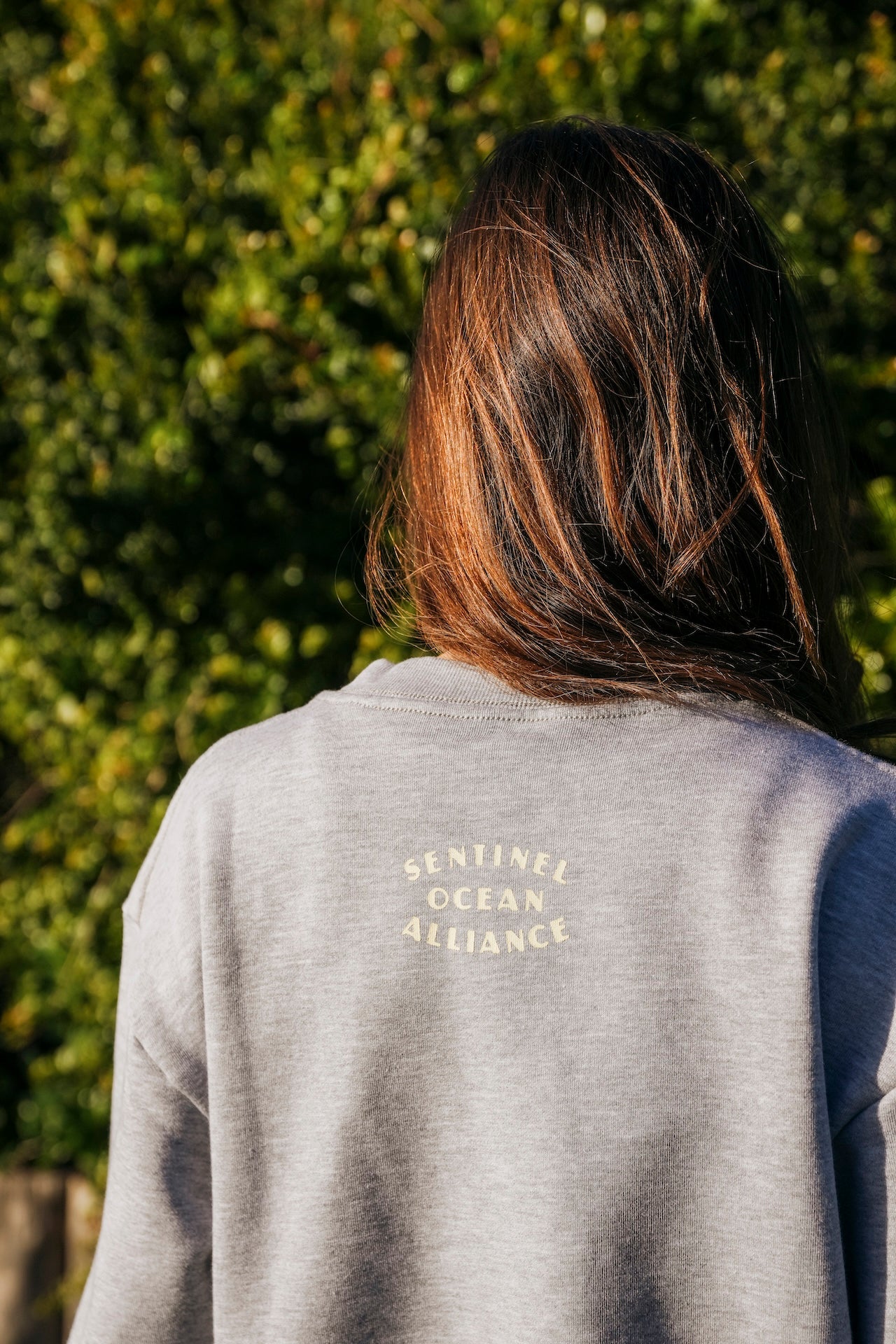 SOA Mountain Sweater In Grey Yellow