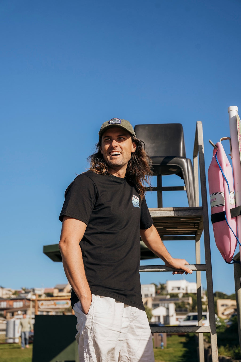 SOA Black Sunset Logo Tee