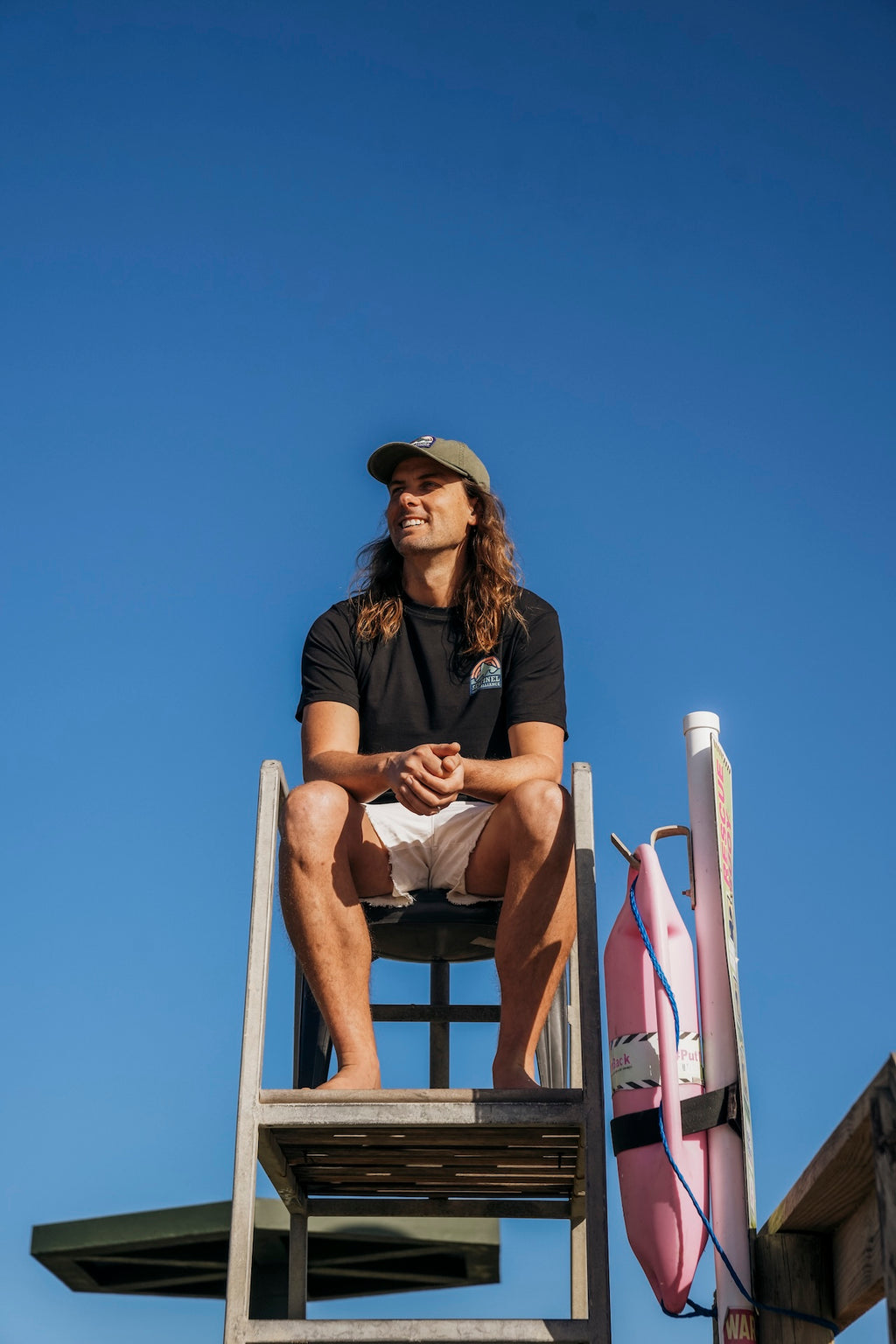 SOA Black Sunset Logo Tee