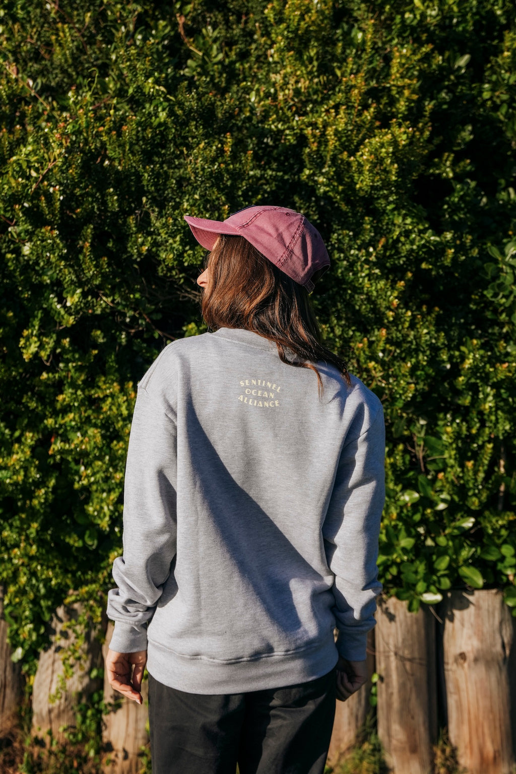 SOA Mountain Sweater In Grey Yellow