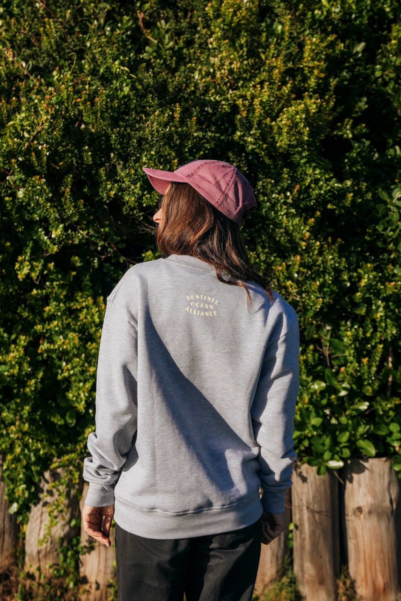SOA Mountain Sweater In Grey Yellow