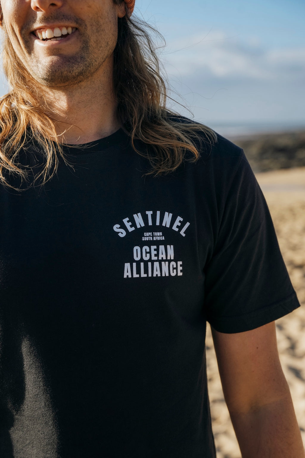 SOA Black & White Fan Tee