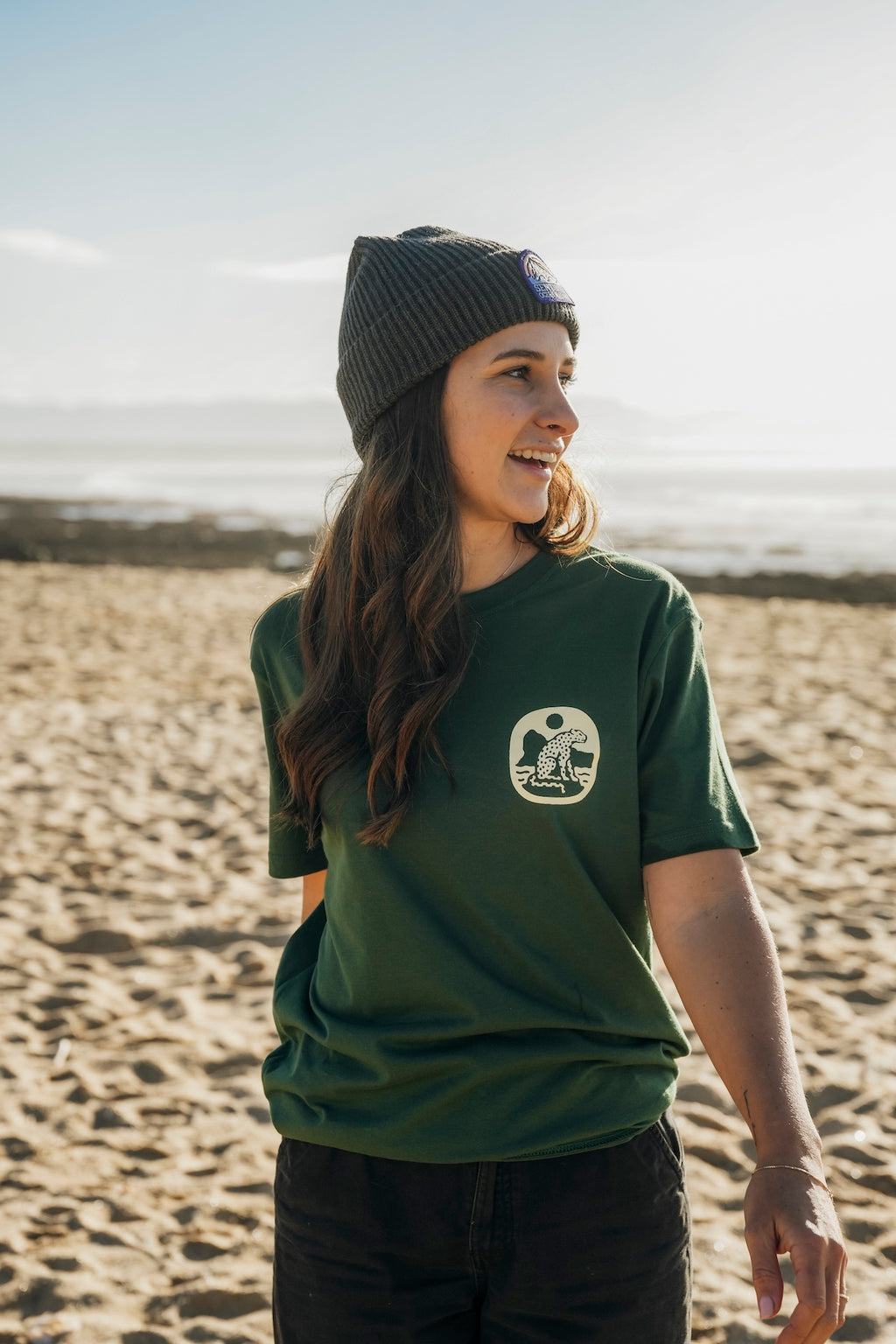 SOA New Core T-Shirt In Green & Gold