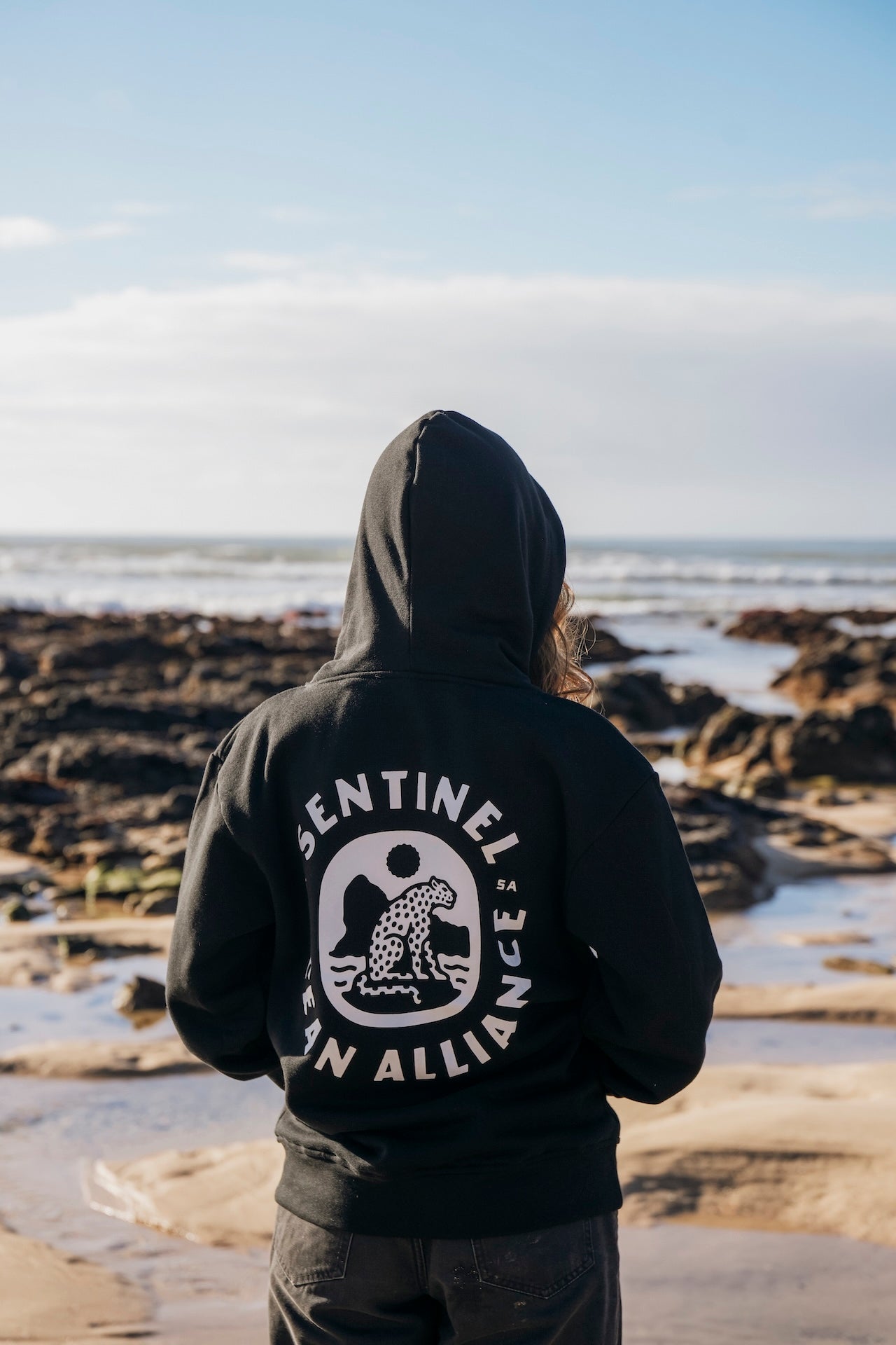 New Core Black Hoodie