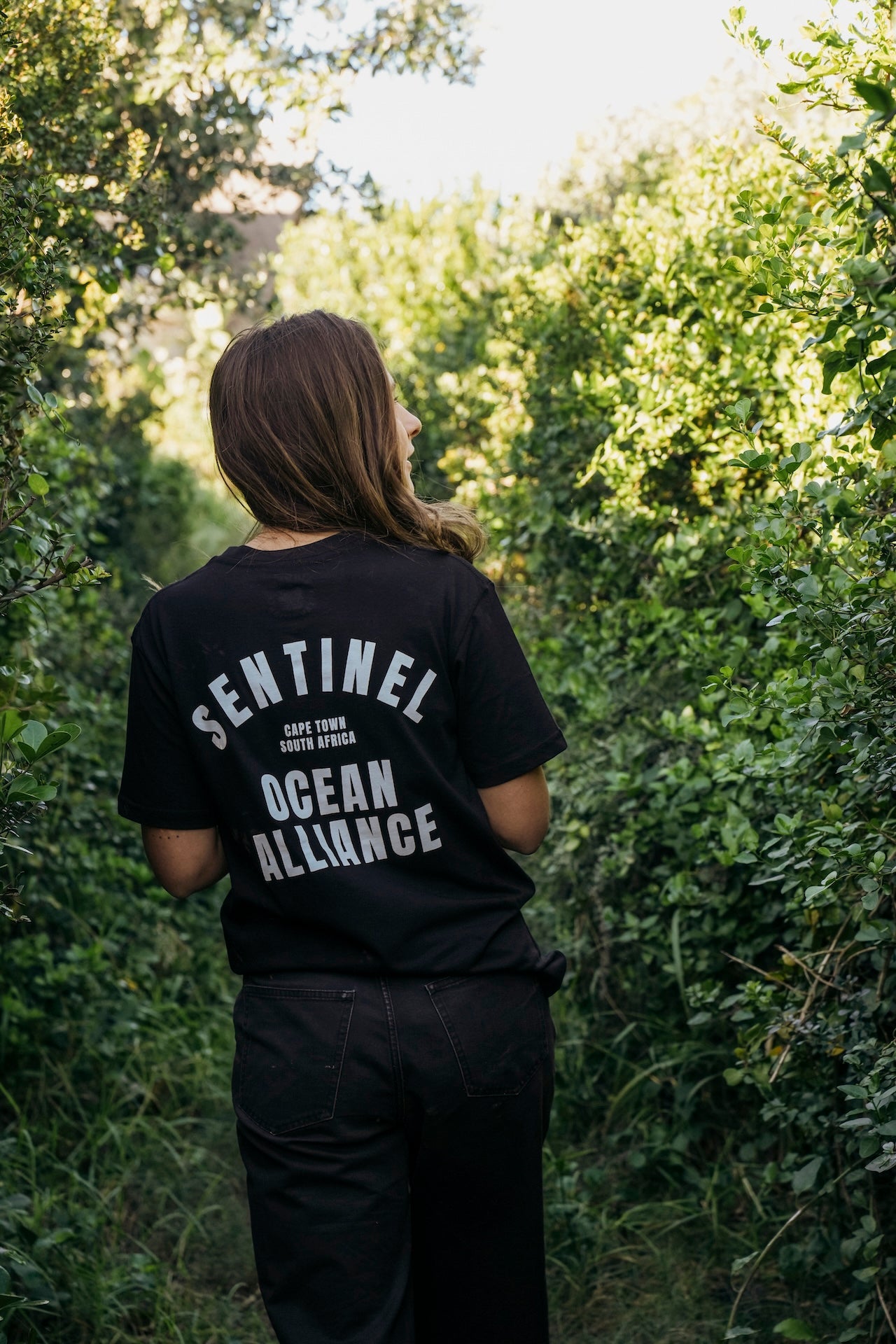 SOA Black & White Fan Tee