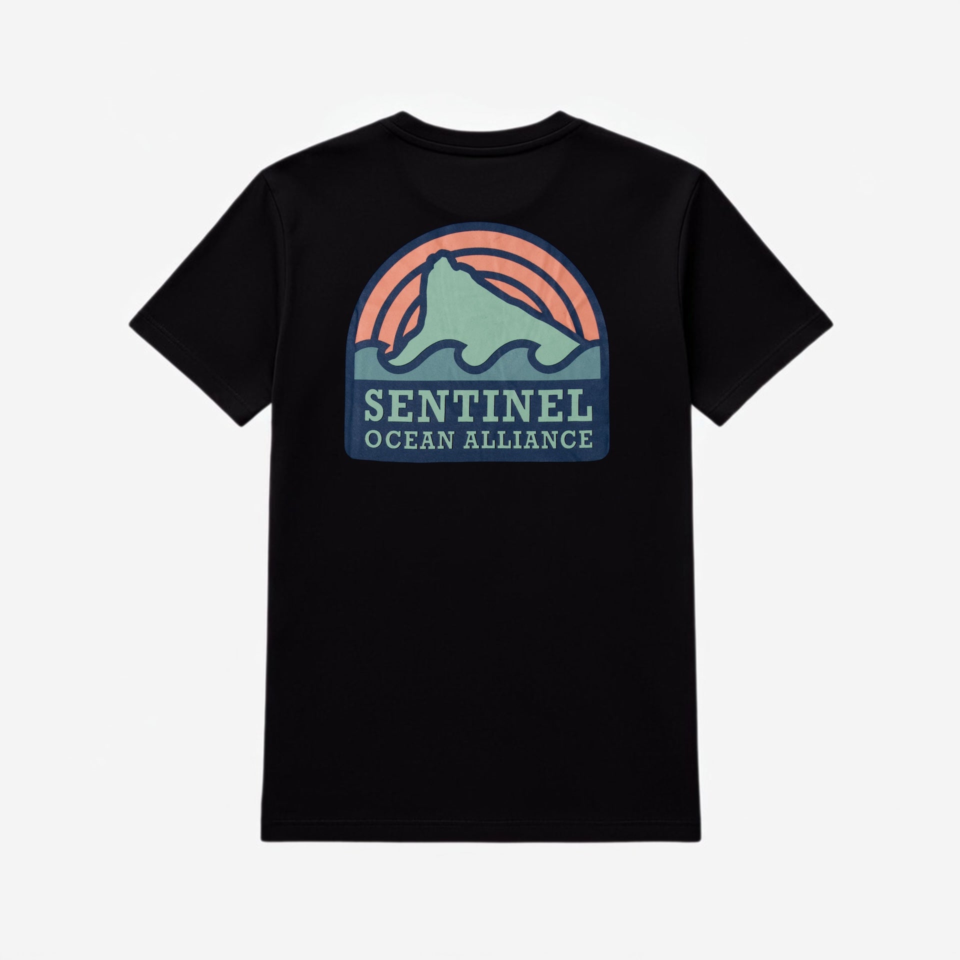 SOA Black Sunset Logo Tee