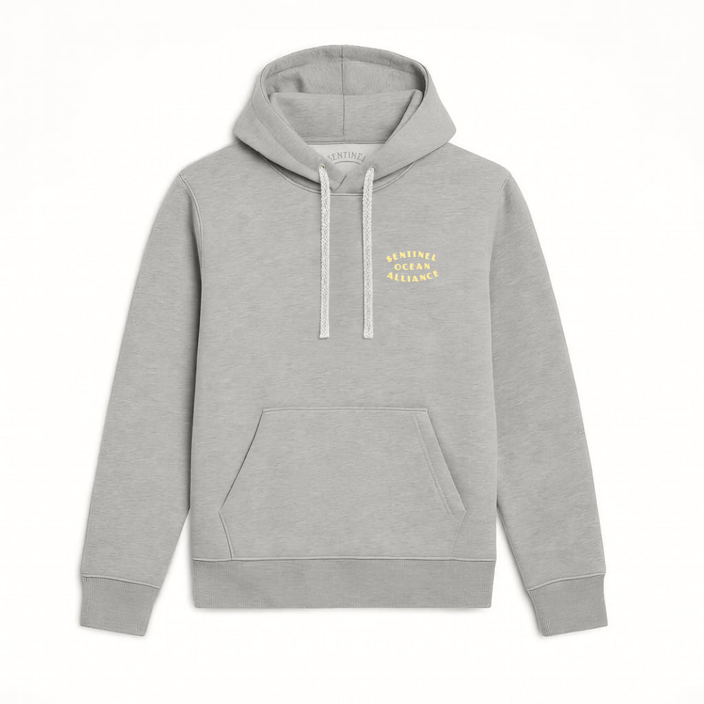 SOA Mountain Hoody In Grey Yellow