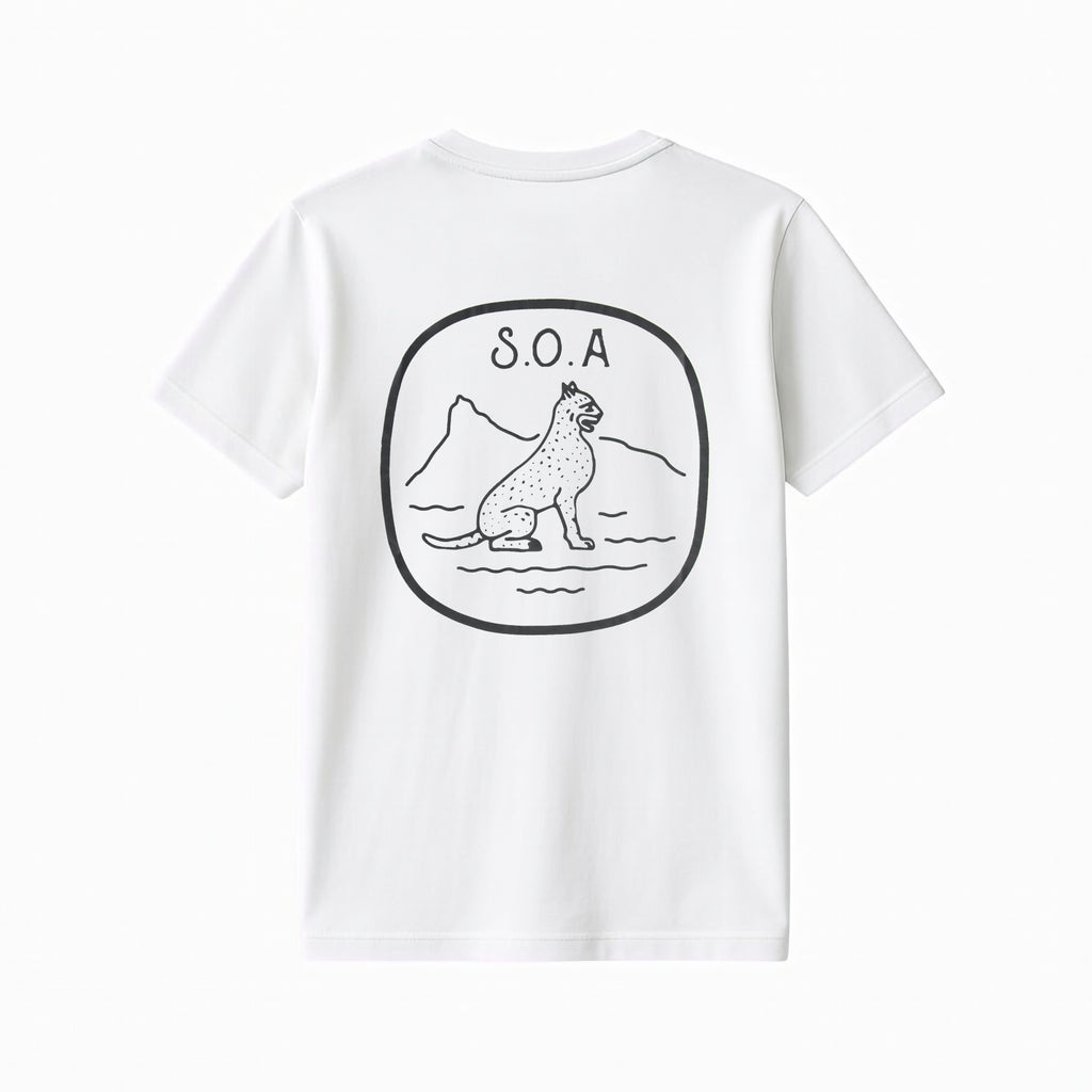 SOA White Core Tee