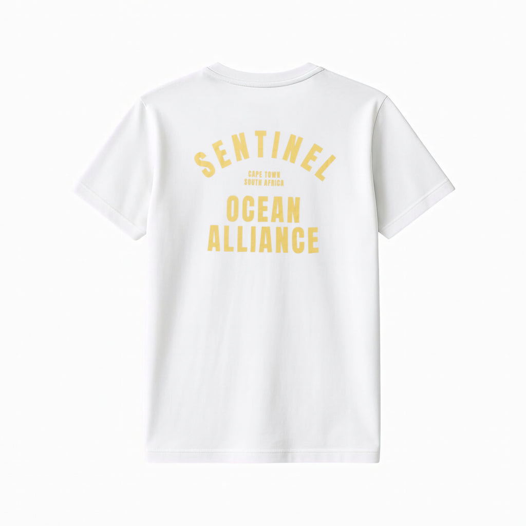 SOA Yellow & White Fan Tee
