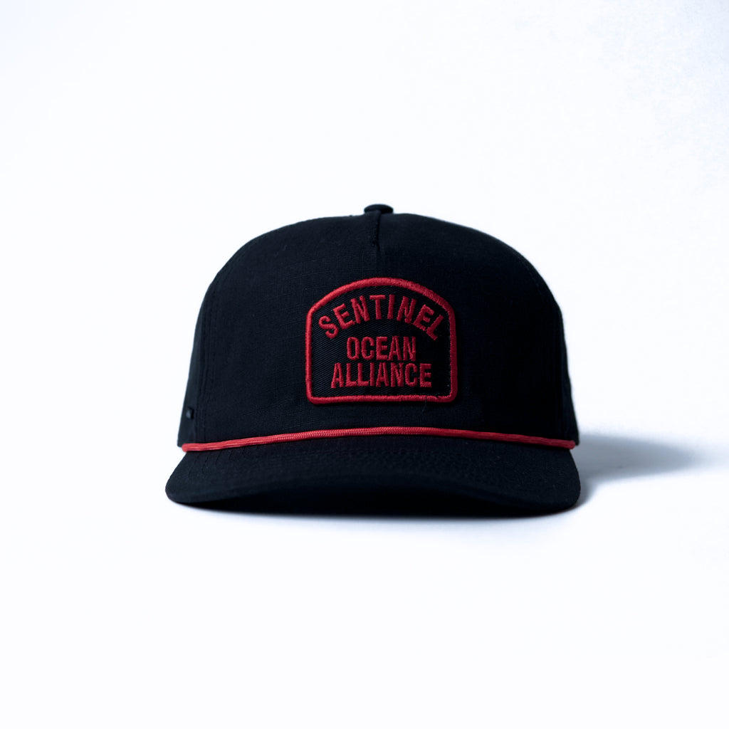 SOA Black & Red Fan Cap