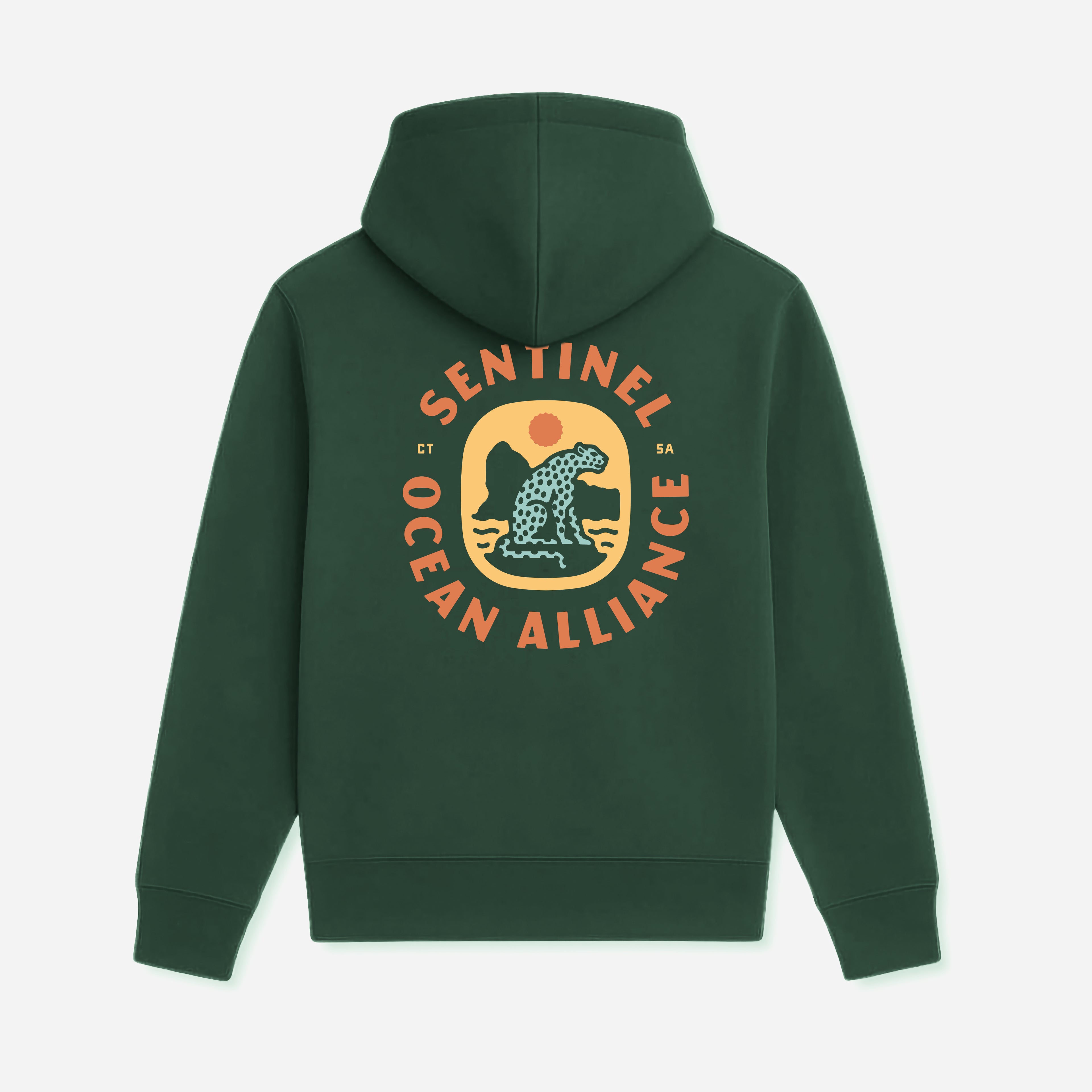 New Core Bottle Green Hoodie