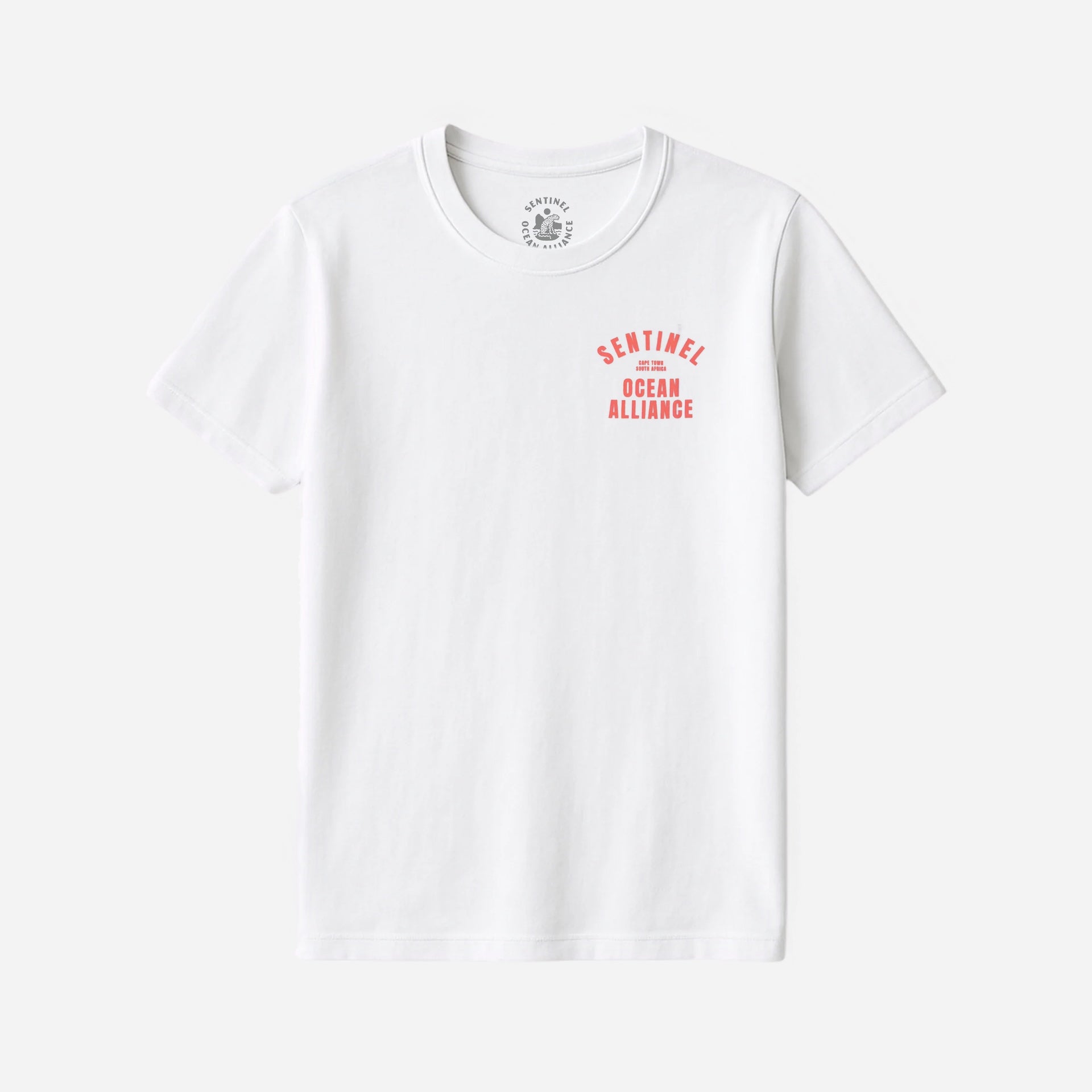 SOA White & Orange Fan Tee