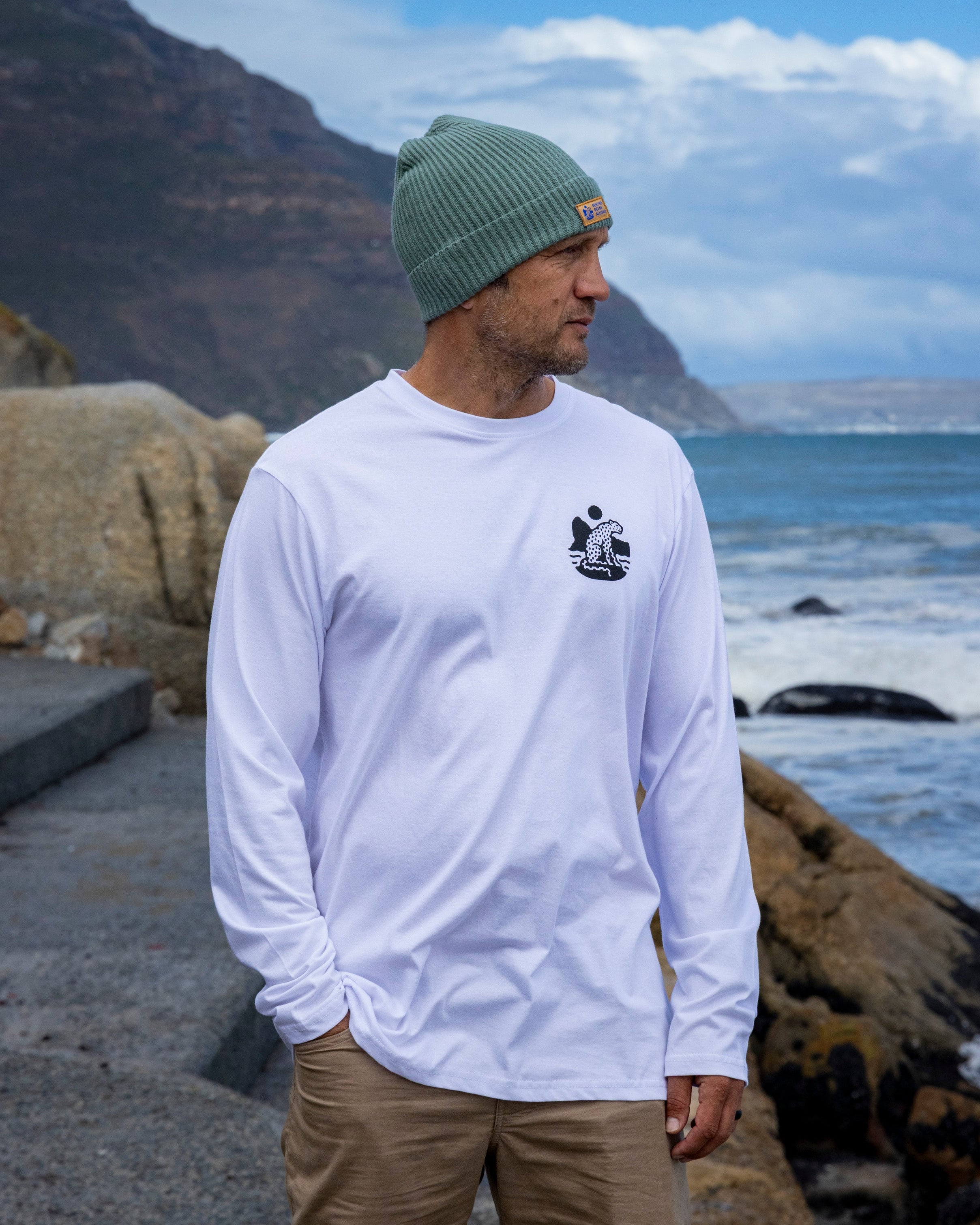 SOA New Core White Long Sleeve Tee