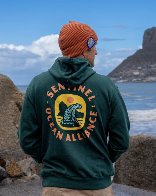 New Core Bottle Green Hoodie