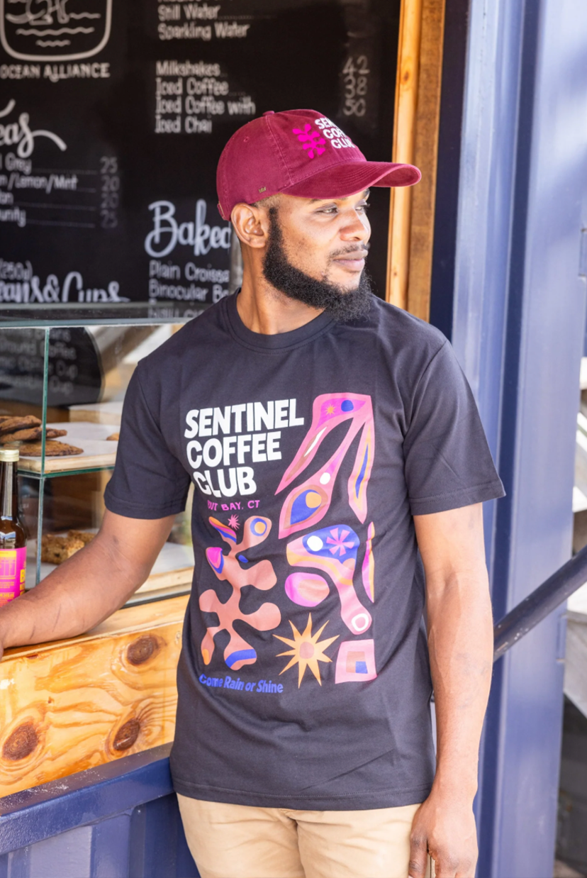 Sentinel Coffee Club Xee Summer Black Tee