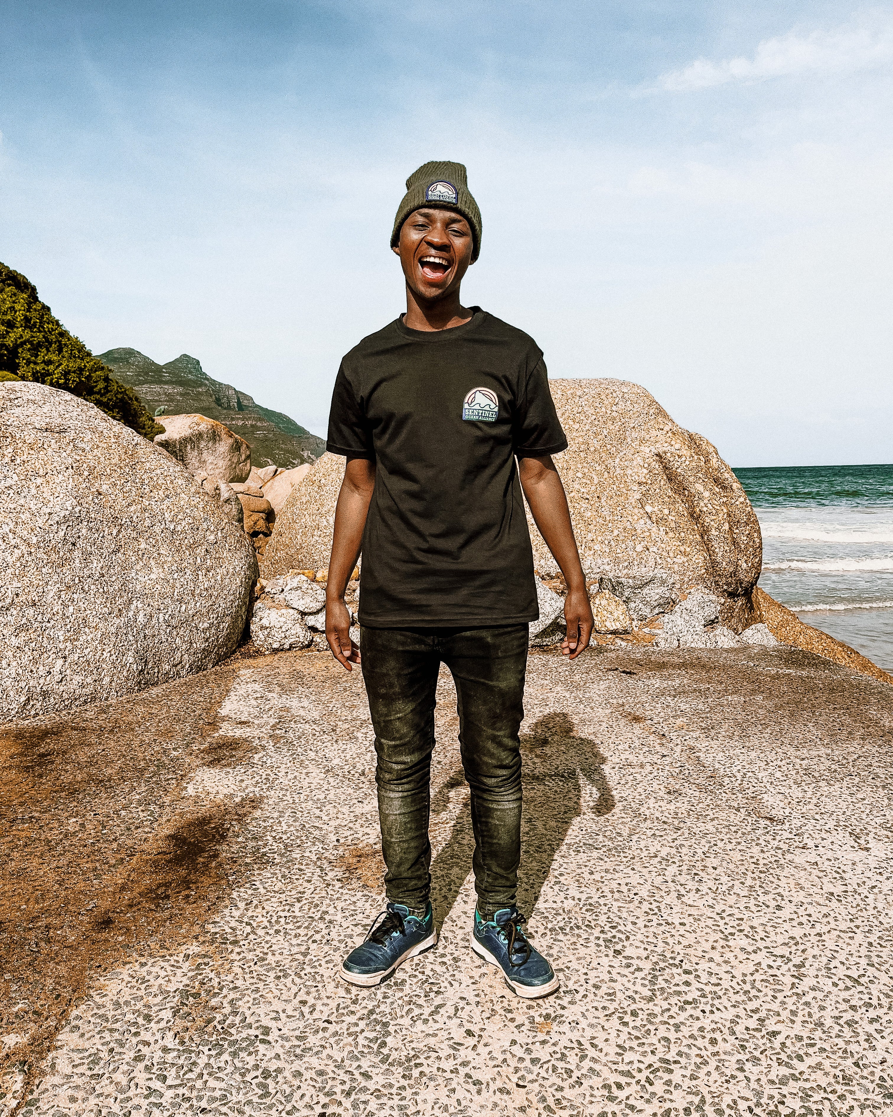 SOA Black Sunset Logo Tee