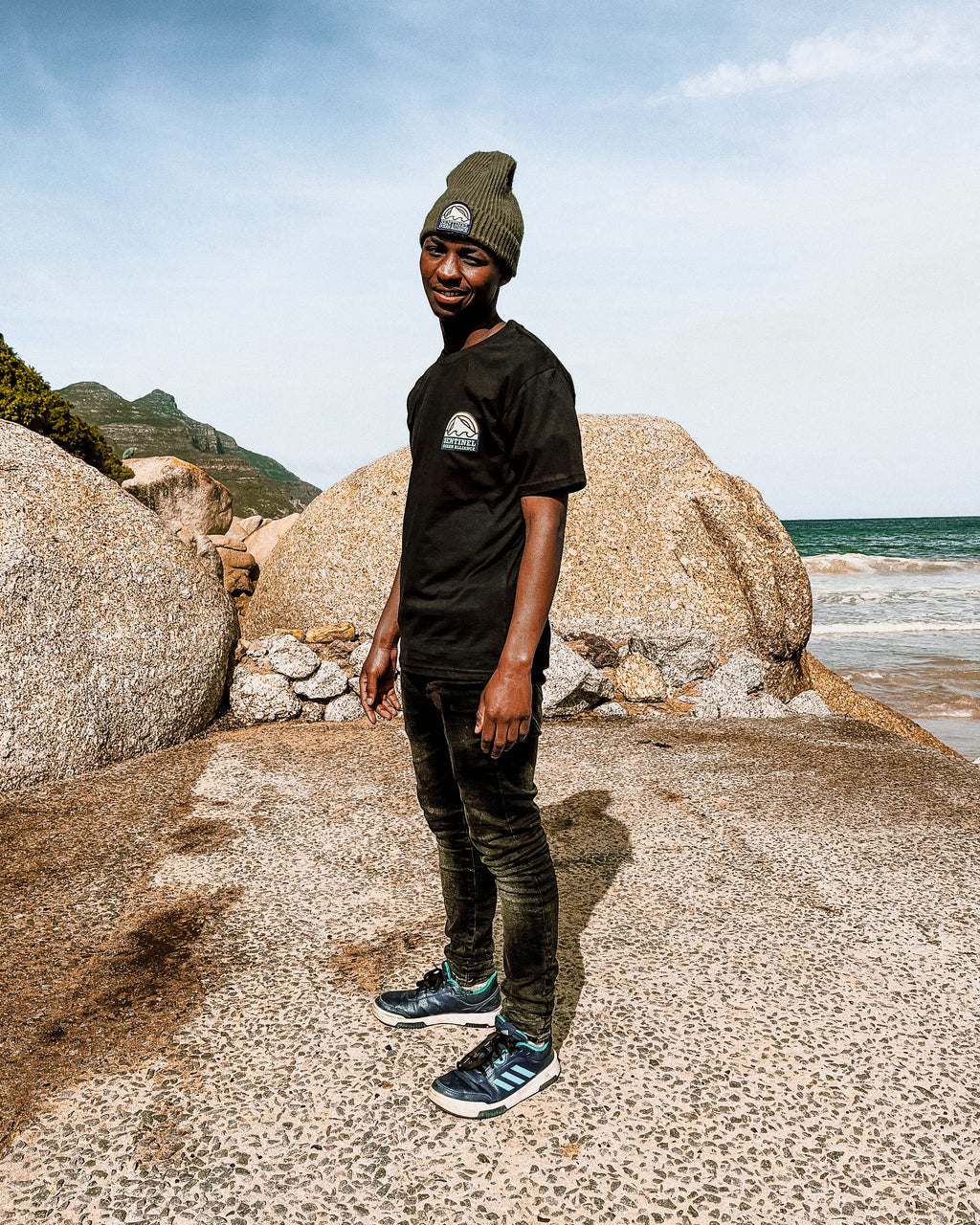 SOA Black Sunset Logo Tee