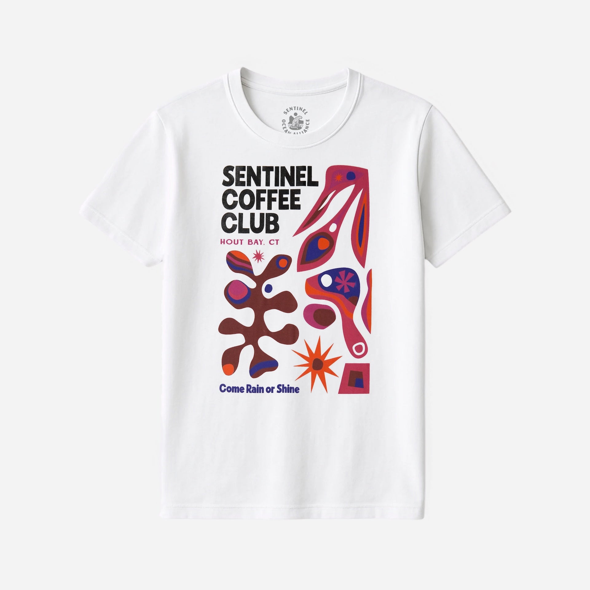 Sentinel Coffee Club Xee Summer White Tee