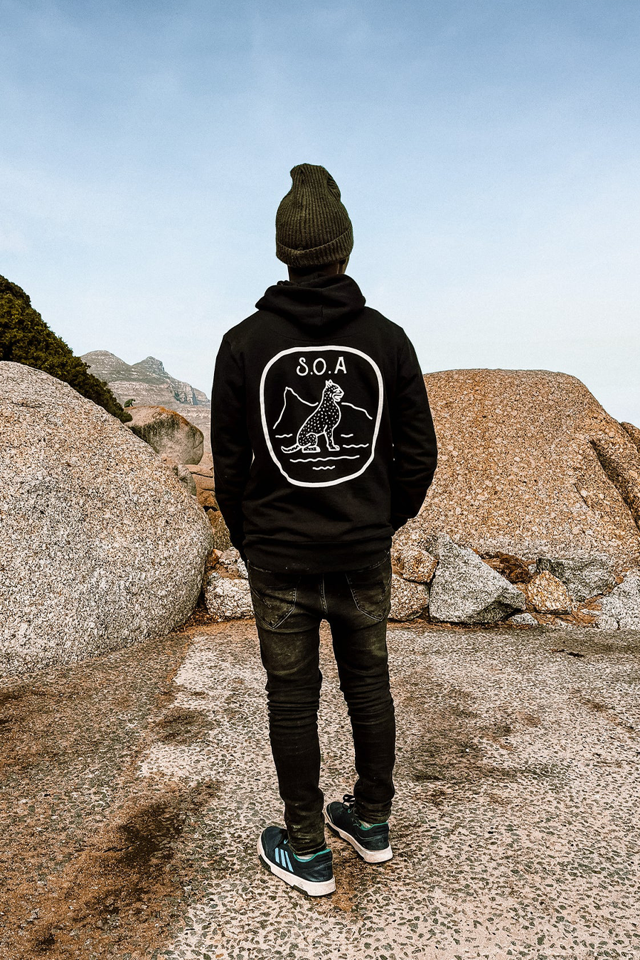 SOA Leopard Logo Premium Hoodie