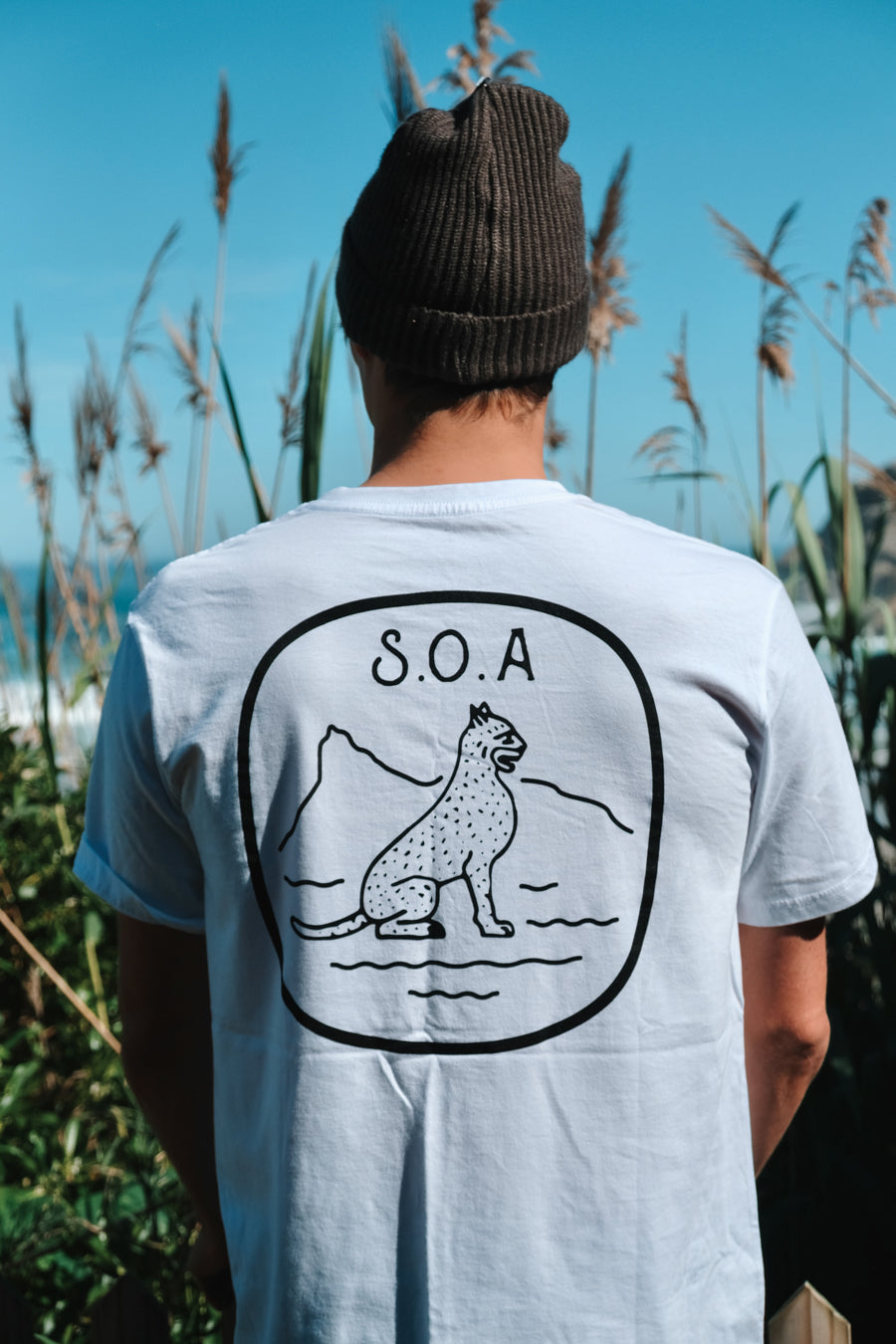SOA White Core Tee